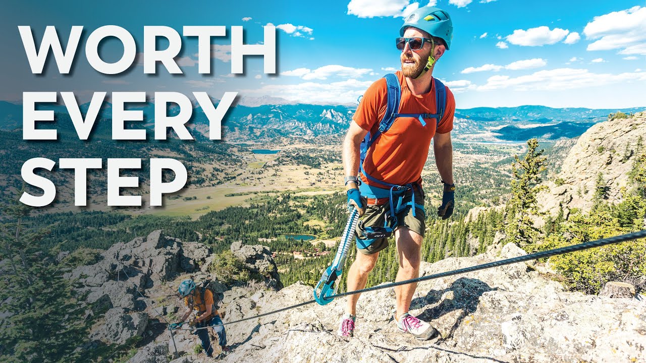 Incredible Via Ferrata in Estes Park, Colorado!