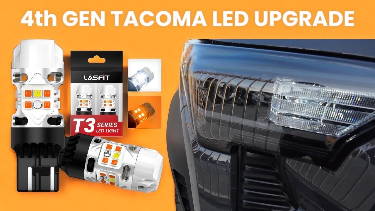 LASFIT LED Turn Signal Upgrade for 2024-2025 Toyota Tacoma (Switchback)