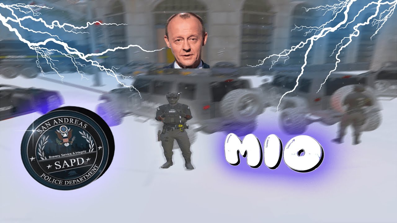 Stadtbild sauber halten beim Sapd Swat Offc Mio Wolkow