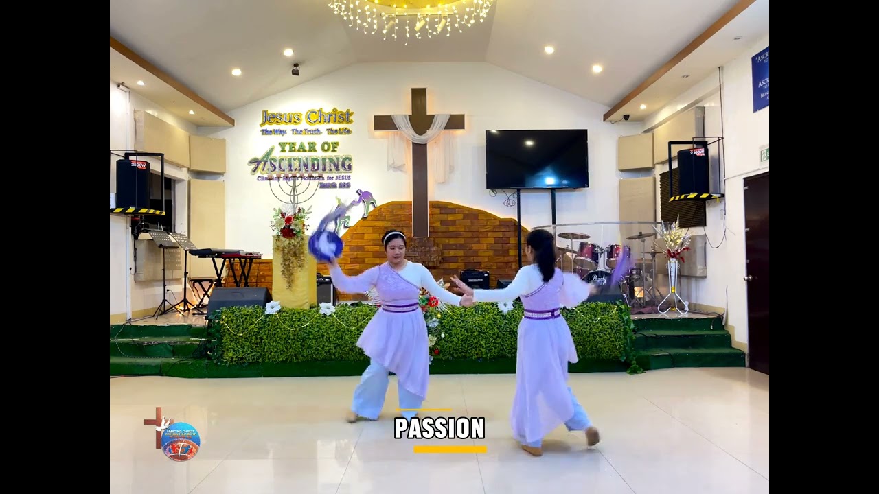 Passion & Salvation Tambourine Pattern Tutorial | ACCFI Dance Ministry