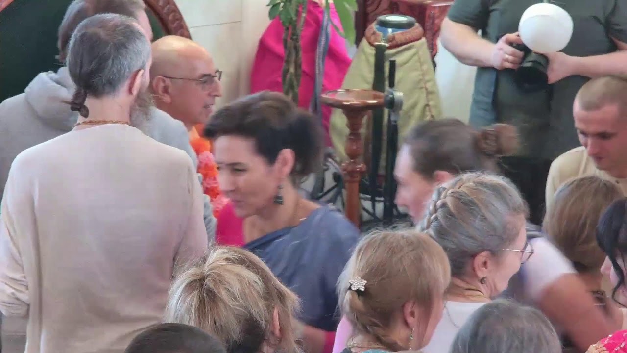 2026.03.07 В'яса пуджа Й.С. Ніранджана Свамі Махарадж | H.H. Niranjana Swami Maharaj