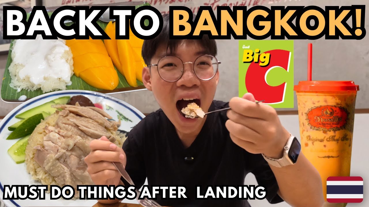 Back to Bangkok 🇹🇭 | My First 24 Hours Back in Thailand!
