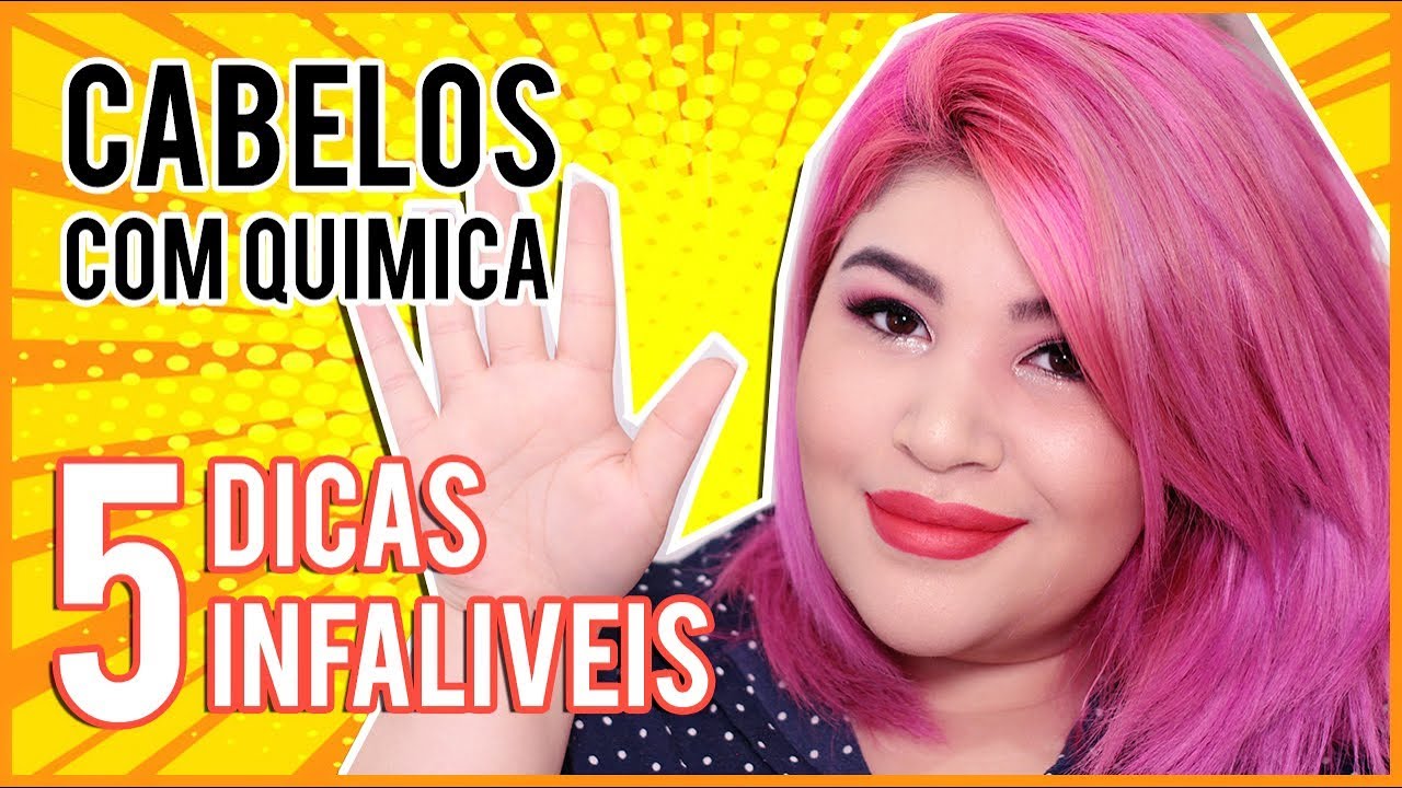 🌟5 DICAS INFALÍVEIS PARA CABELOS COM QUÍMICA [Descoloração, Progressiva, Alisamentos]