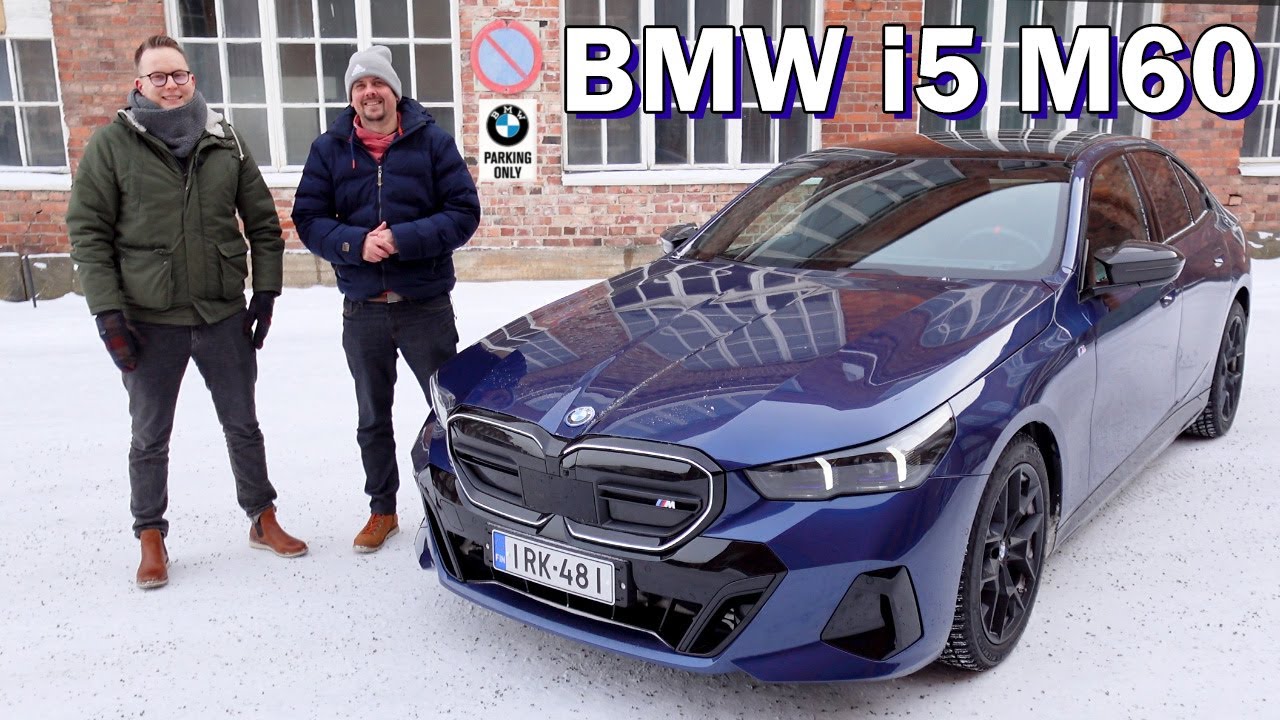 VAIHTUUKO TESLA SÄHKÖBEMARIIN? Koeajossa BMW i5 M60