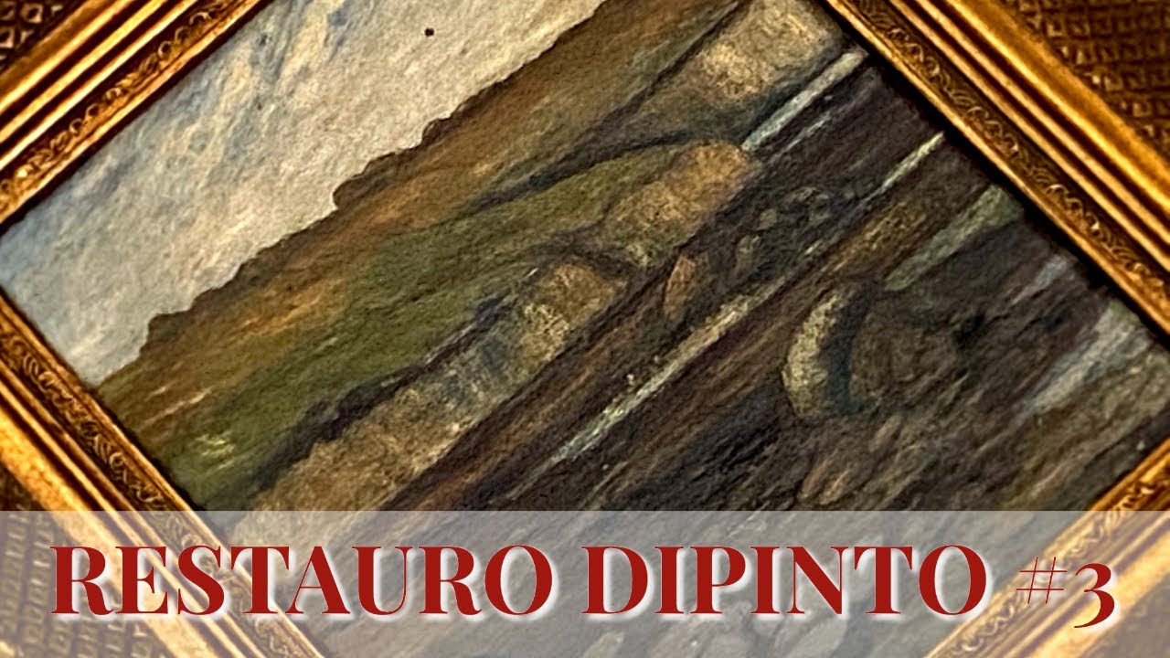 RESTAURO DIPINTO OLIO SU TELA 3: Svelinatura, Pulitura, Verniciatura (Restauro) Arte per Te
