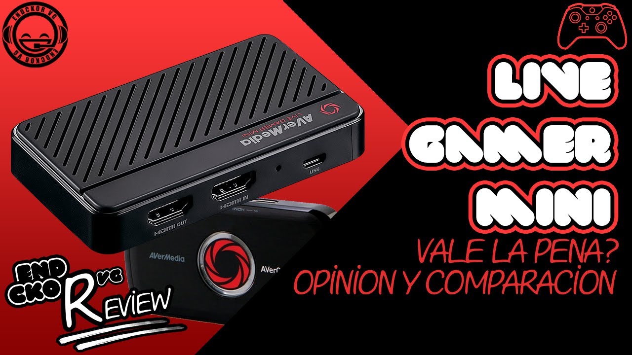 CAPTURADORA a BAJO PRECIO. LIVE GAMER MINI opinión tras usarla y comparativa con AVERMEDIA GL310