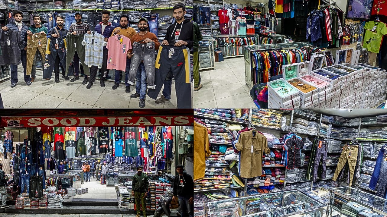 Wholesale Gandhinagar Clothes Market Ludhiana || T-shirts, lower, shorts, Capry || Sood Jeans