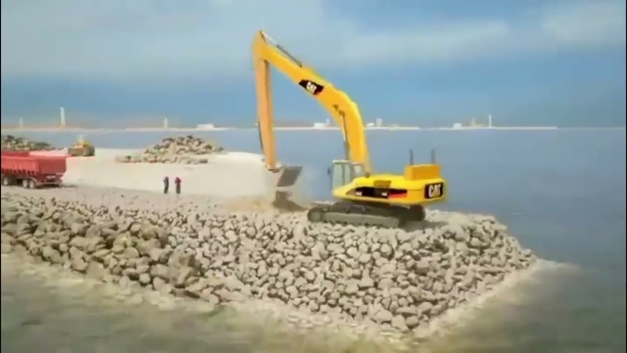 Island Construction || artificial island | water construction ||