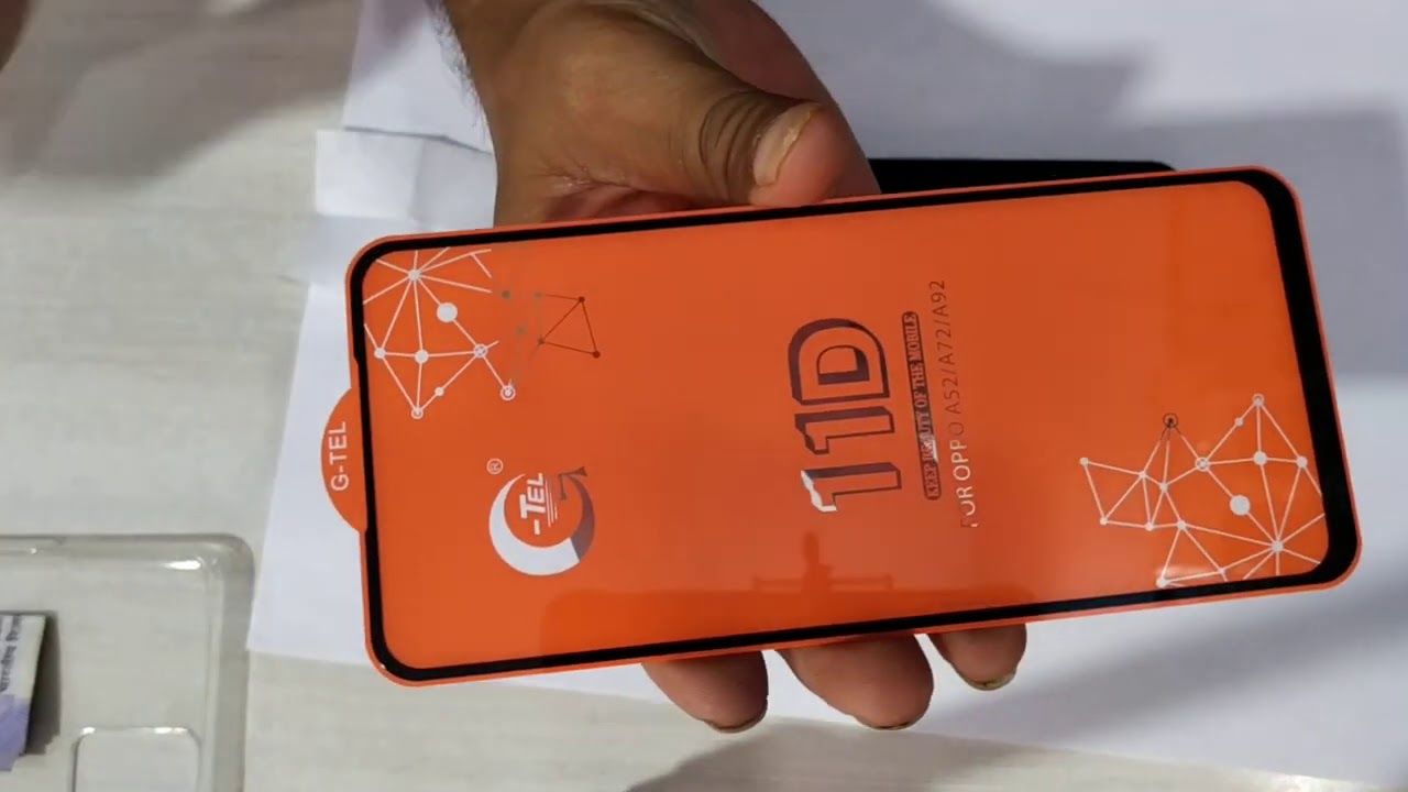 OPPO A52  SUPER 5D Tempered Glass