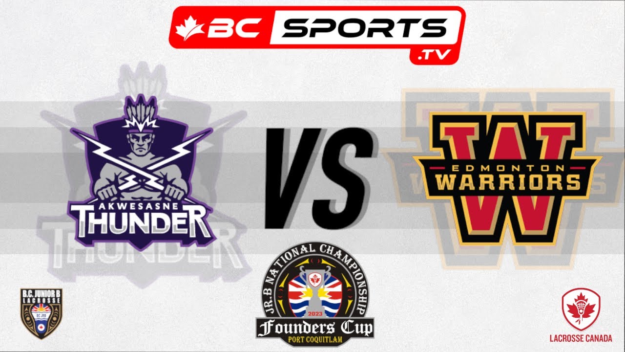 FoundersCup - GM5 - Akwesasne Thunder [ON] vs Edmonton Warriors [AB] - August 15, 2023