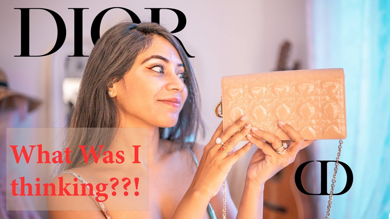 DIOR WEDDING DAY BAG REVEAL !! LADY DIOR POUCH Unboxing + Review -  JoyOfExploringTheWorld