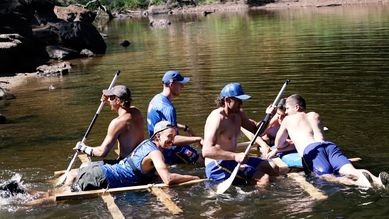 Team bonding at Nanga Bush Camp