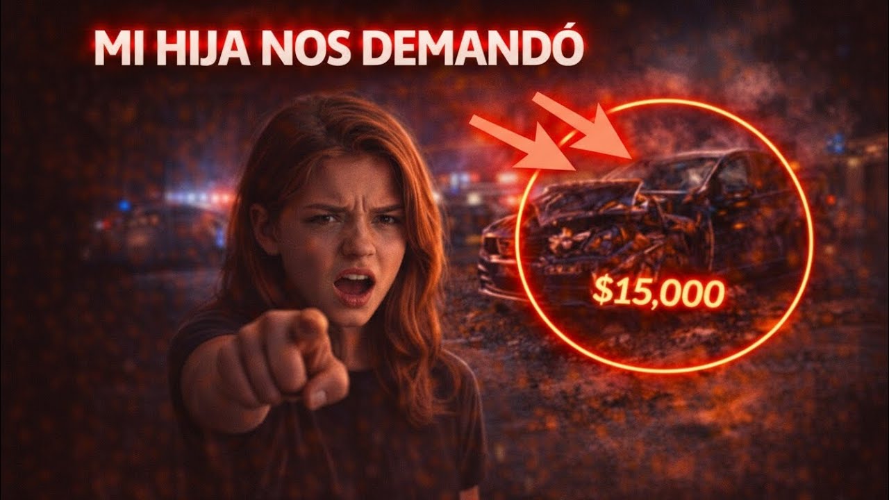 Mi hija nos DEMANDÓ porque su hermana DESTROZÓ su coche de $15,000… y no quisimos pagarlo