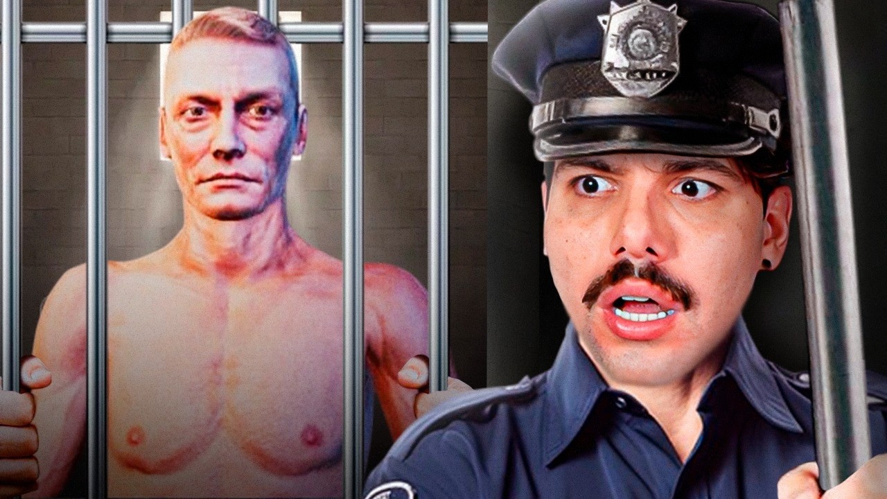 Testei um simulador de prisão e mexi com bandidos perigosos (Prison Simulator)