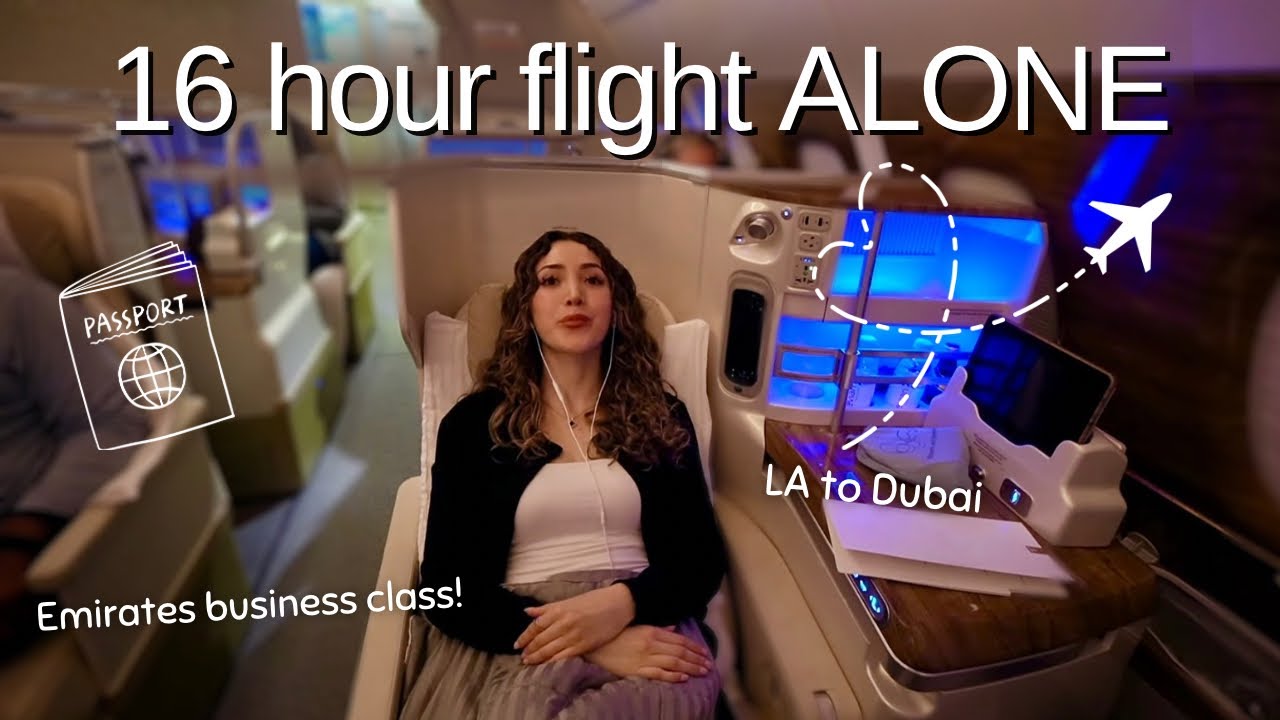 Лететь в Дубай 16-часовым рейсом в одиночку *бизнес-классом Emirates!*