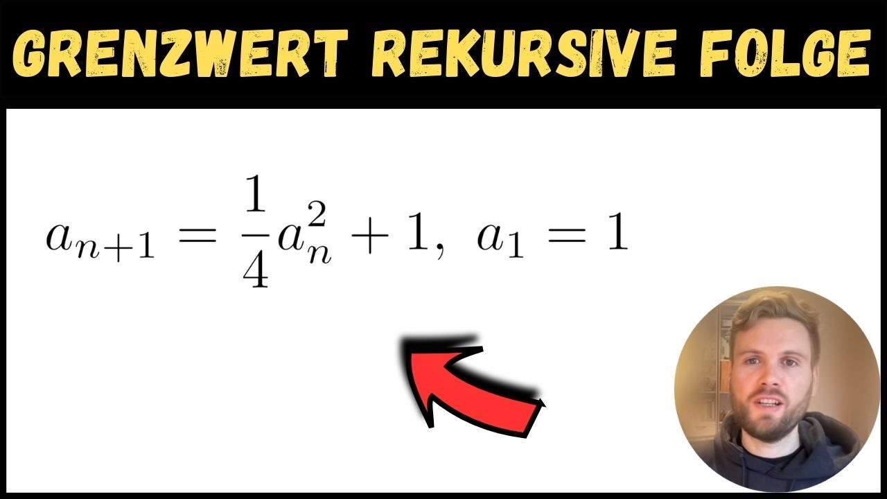 GRENZWERT einer REKURSIVEN Folge bestimmen