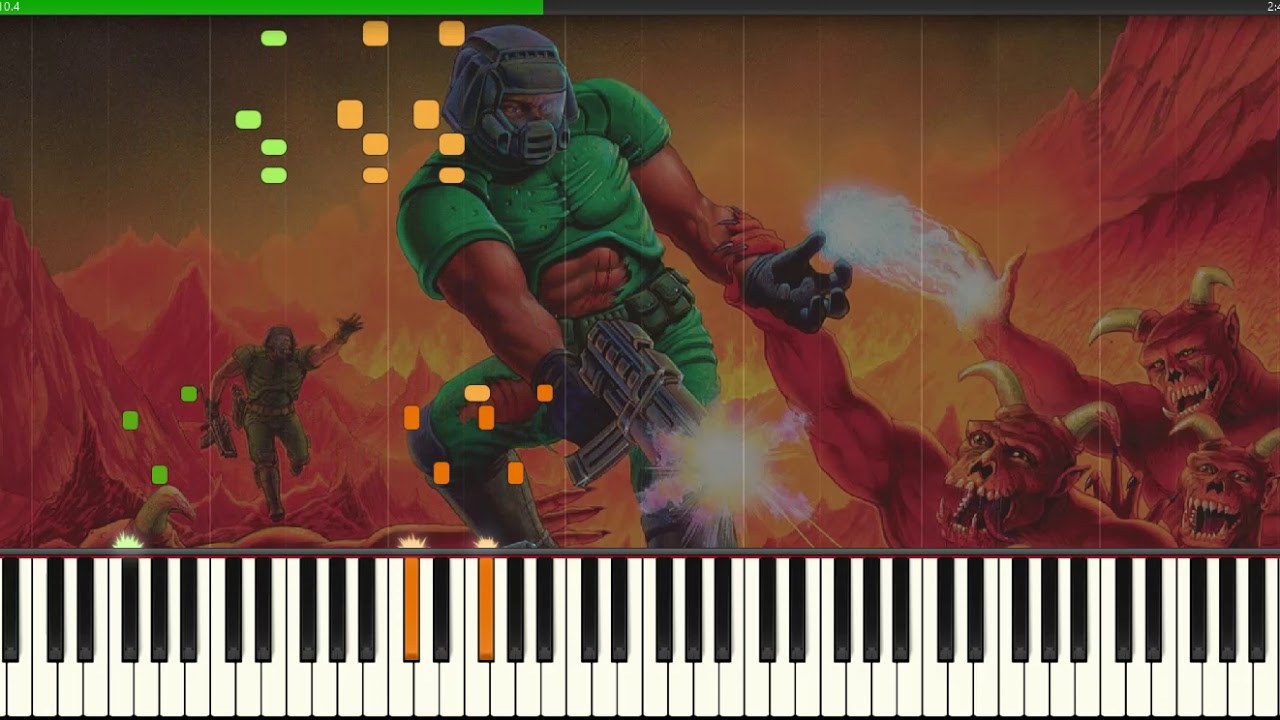 Doom e1m4 Kitchen Ace (Synthesia)