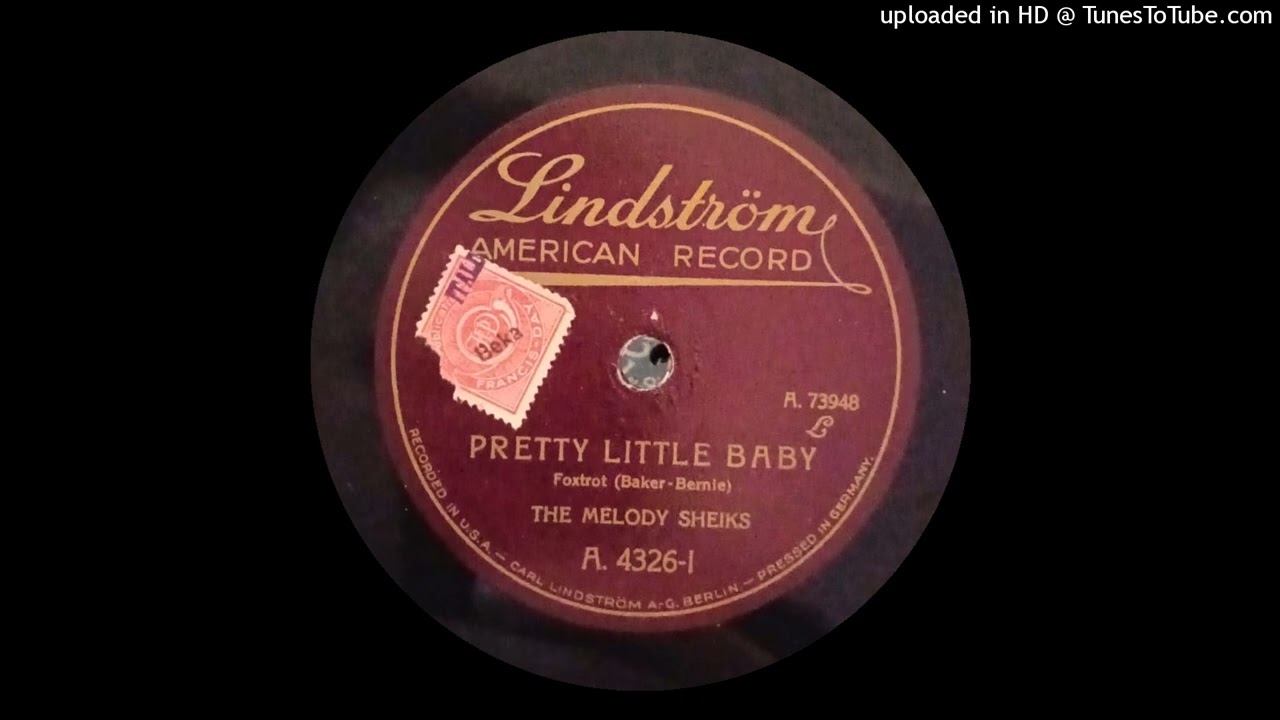 The Melody Sheiks - Pretty little baby - 1926