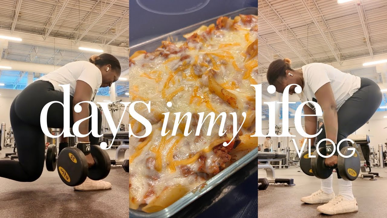 LEG DAY WORKOUT | COOK WITH ME | 2026 GOALS