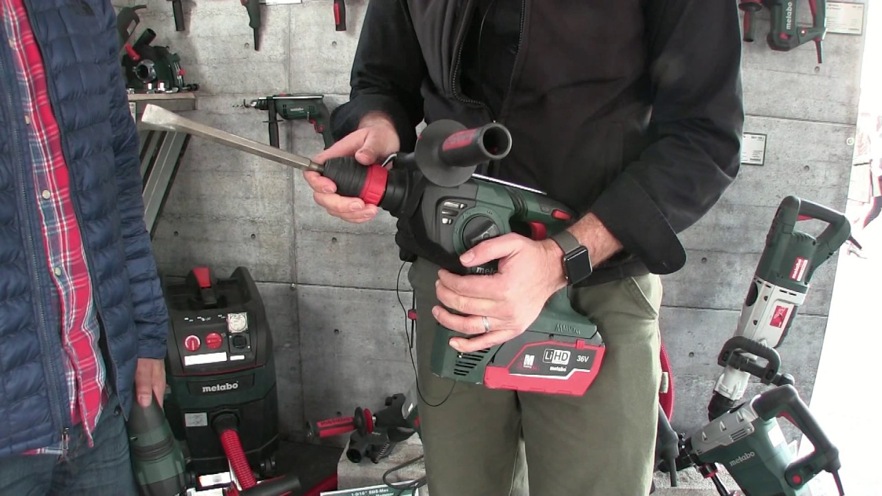 Metabo 36V SDS Plus Rotary Hammer