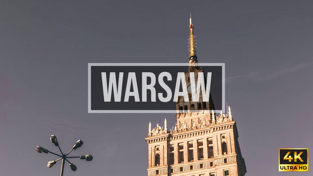 Warsaw, Poland 🇵🇱 | 4K Drone | Warszawa z Góry