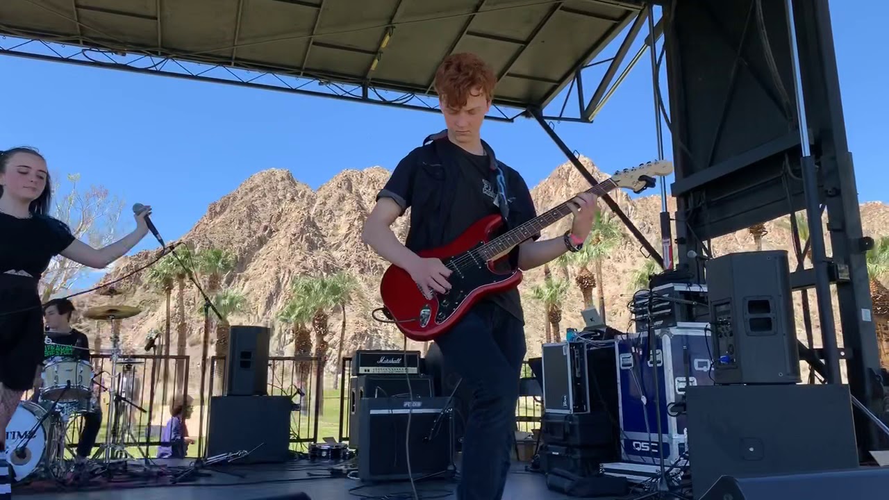 Weather man cover at Vestal Village Coachella by Original Riot