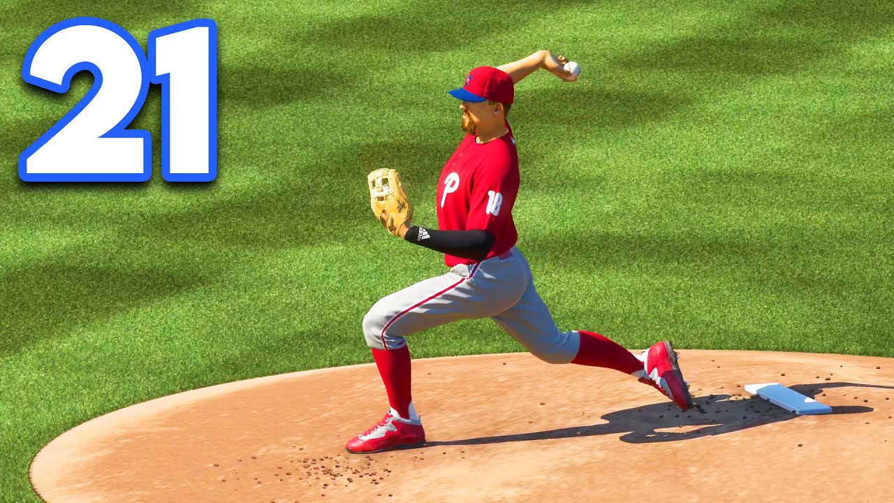 MLB 21 Road to the Show - Part 21 - First Time Pitching in the Majors!