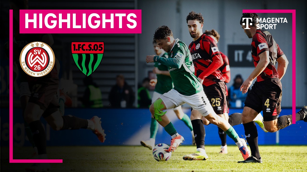 SV Wehen Wiesbaden - 1. FC Schweinfurt 05 | Highlights 3. Liga | MAGENTA SPORT