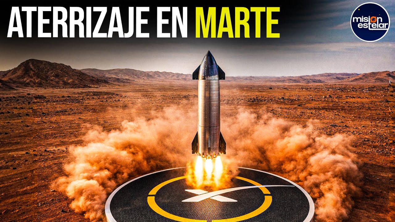 Como aterrizará SpaceX en Marte