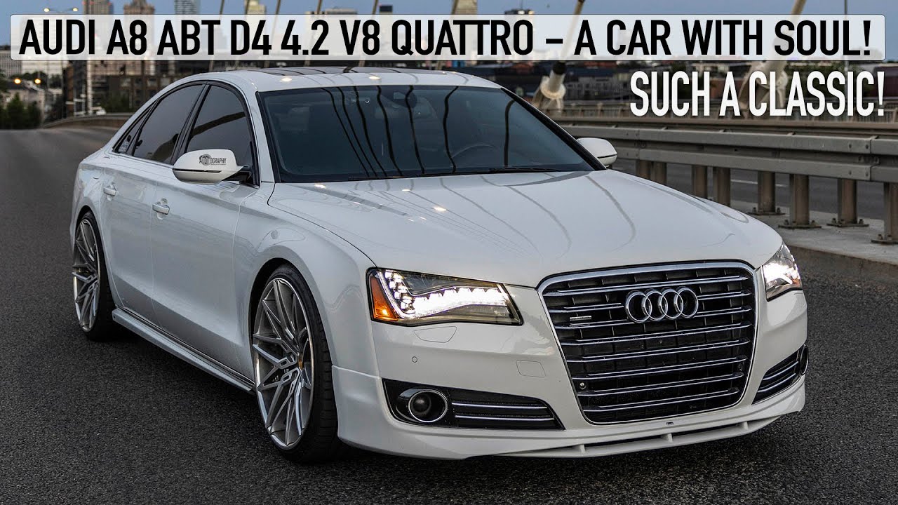 CLASSIC! AUDI A8 ABT D4 4.2 V8 - A CAR WITH SOUL! SUCH A STUNNER EVEN TODAY - IN DETAIL