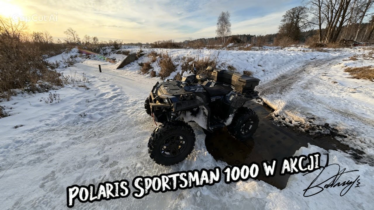 Polaris Sportsman 1000 xps w akcji 🌪️