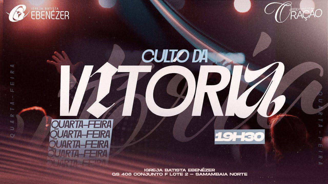 CULTO DA VITÓRIA -  11/02/2026 - 19:30