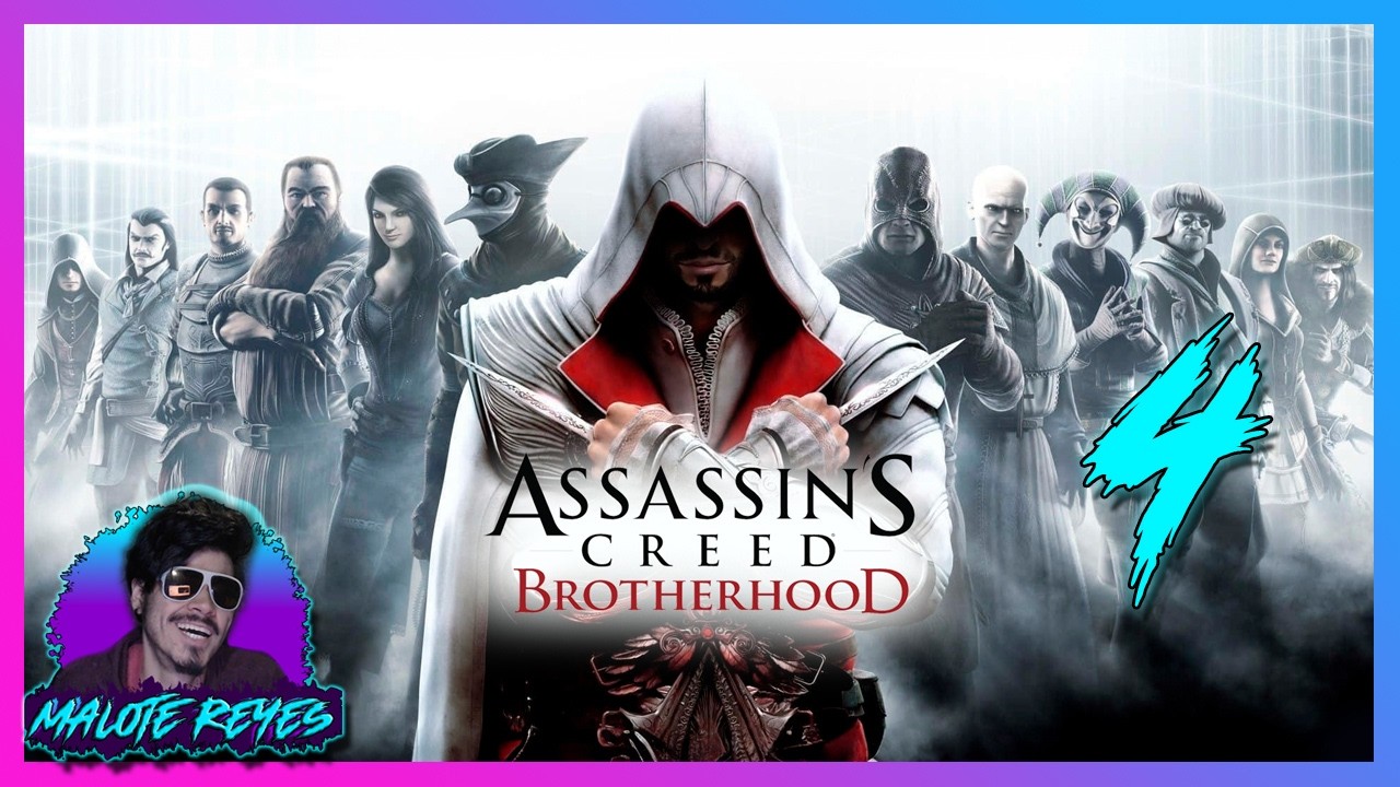 🔴[DIRECTO 4] 🦅 ¡REGRESA EL MAESTRO EZIO! Assassin's Creed Brotherhood 🇮🇹 | Roma nos espera