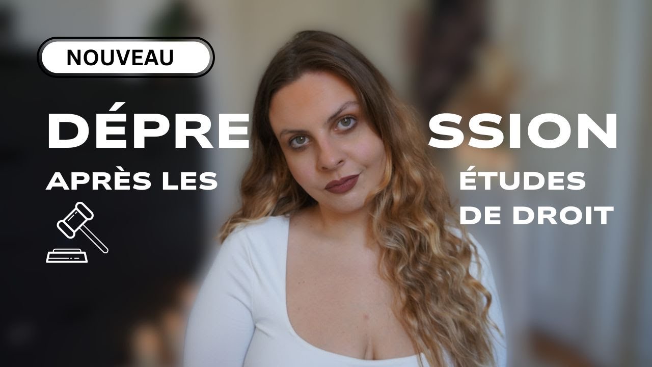 Je suis tombée en dépression après mes études de droit