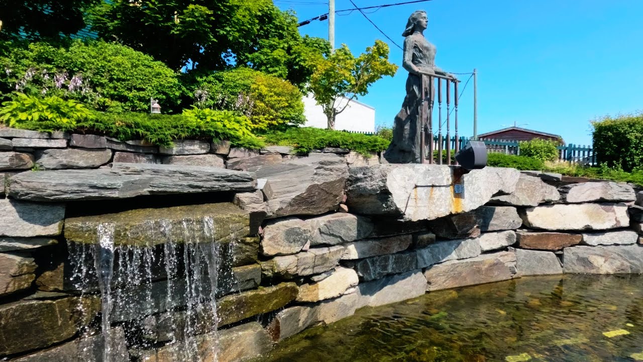 ✨ Grand Bank, NL in 4K | DJI Mini 4 Pro Cinematic Tour of Harris House & Harbour Views