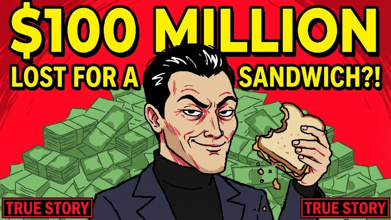 He Stole $100,000,000 (Then Lost It Because of a Sandwich)