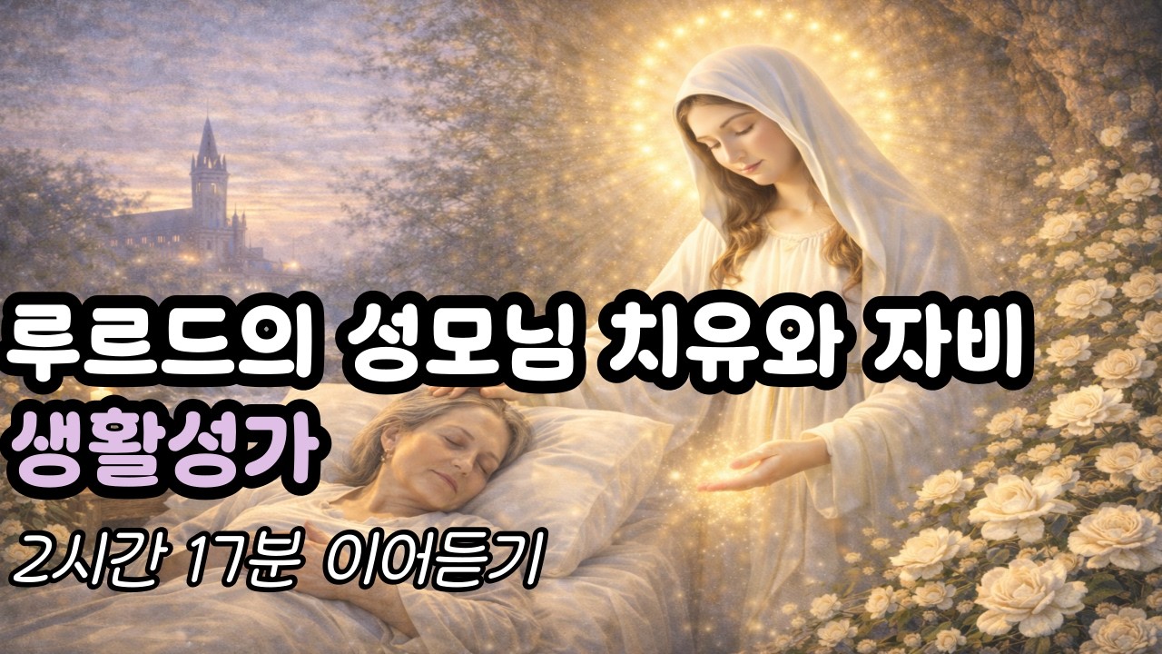 루르드의 성모님 치유와 자비 생활성가 ㅣ치유와 자비, 순결과 평화가 모두 ‘빛’으로 상징되는  성모님의 사랑이 흘러내리는 자비의 샘물  무염시태의 어머니 루르드의 성모님 치유음악