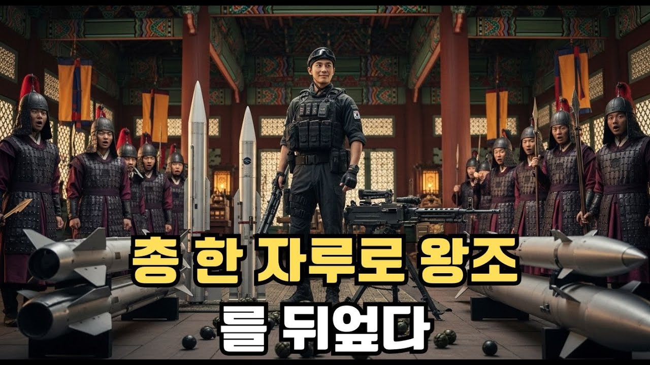 현대 무기를 든 특수부대원, 고대로 타임슬립해 폭군을 몰아내고 왕이 되다!