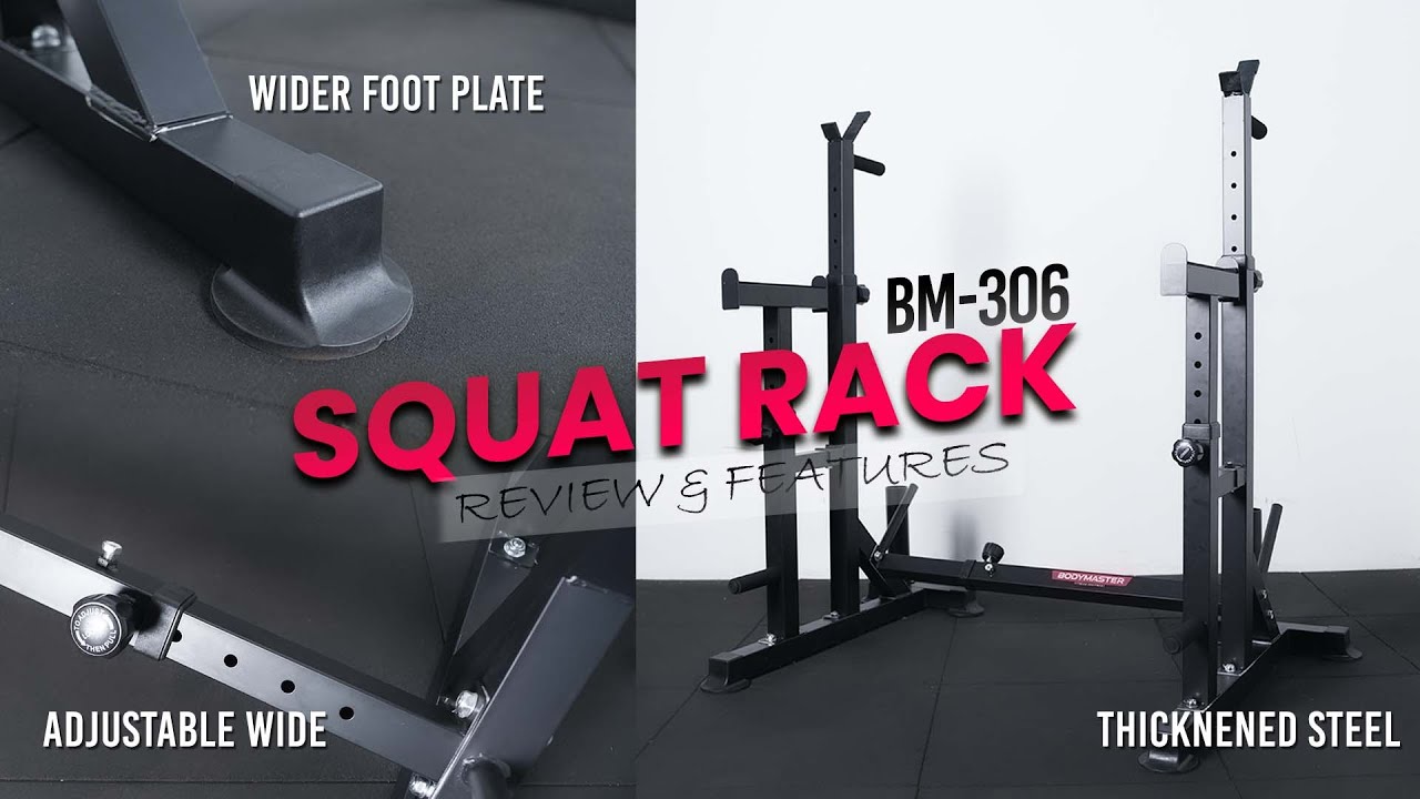 BODYMASTER SQUAT RACK BM-306 (REVIEW & FEATURE)