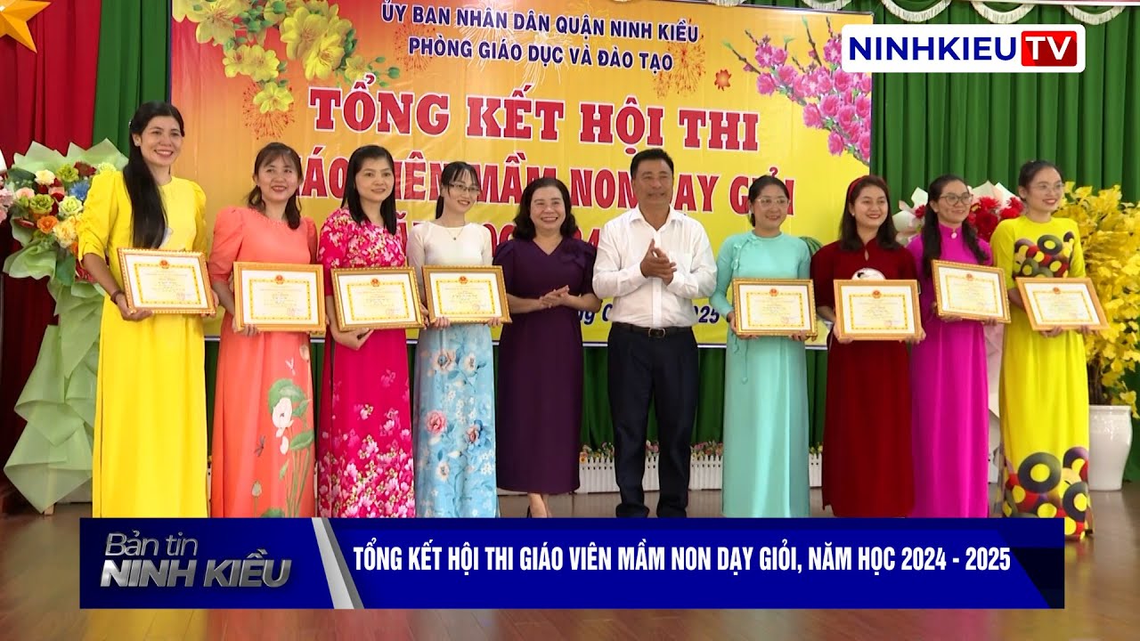 Ninh Kiều: Tổng kết giáo viên mầm non dạy giỏi, năm học 2024 - 2025