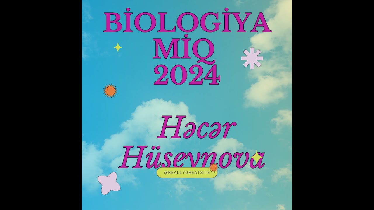 MİQ Biologiya 2024