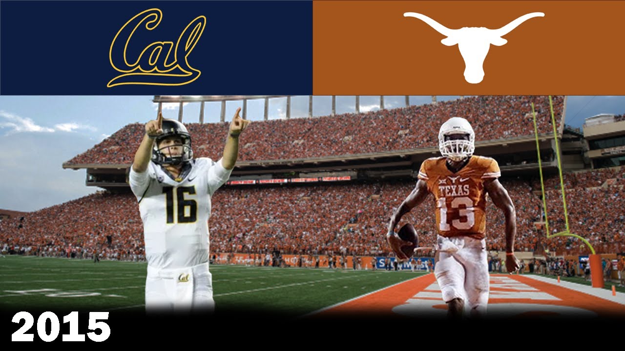 Down to the Wire! (Cal Vs Texas, September, 2015)