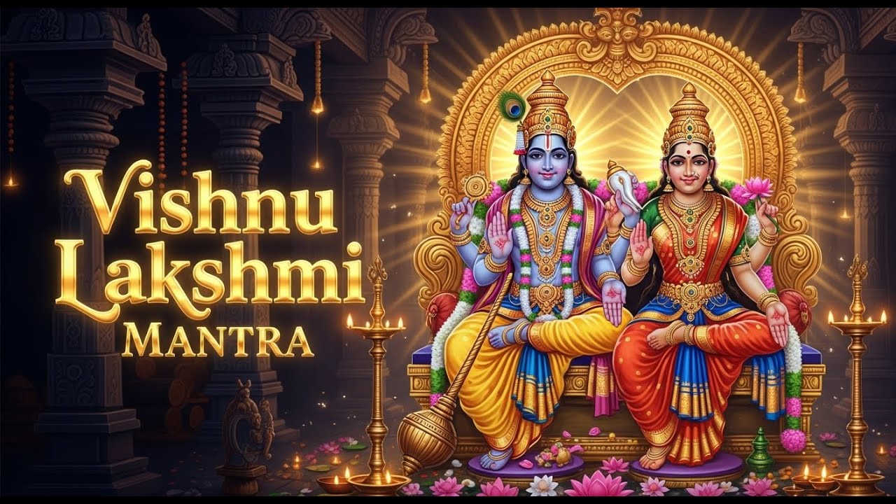 Vishnu Lakshmi Mantra | Vishnu Lakshmi Mantra for Prosperity & Peace | @JaiJaiKidsMusic