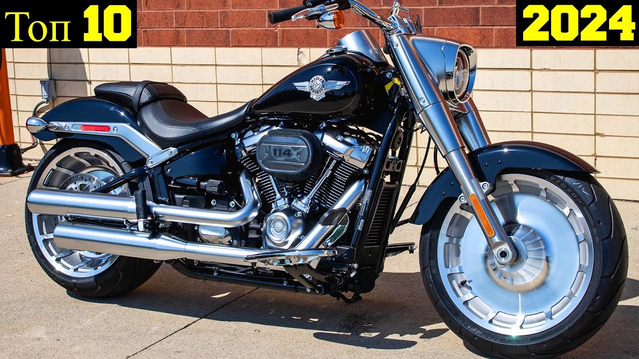 Топ 10 Самых Мощных Новых Мотоциклов Harley-Davidson (2024) !