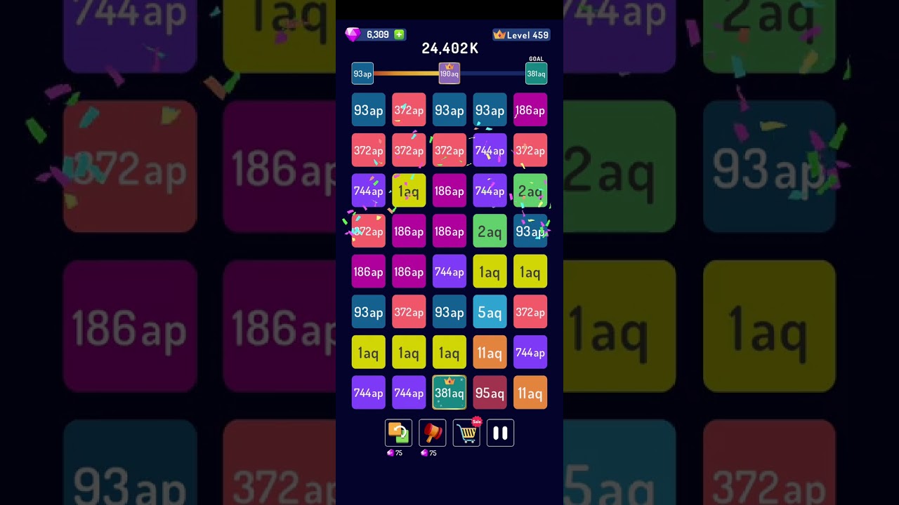 2248 - Numbers Game 2048 #games #gameplay #gameplay