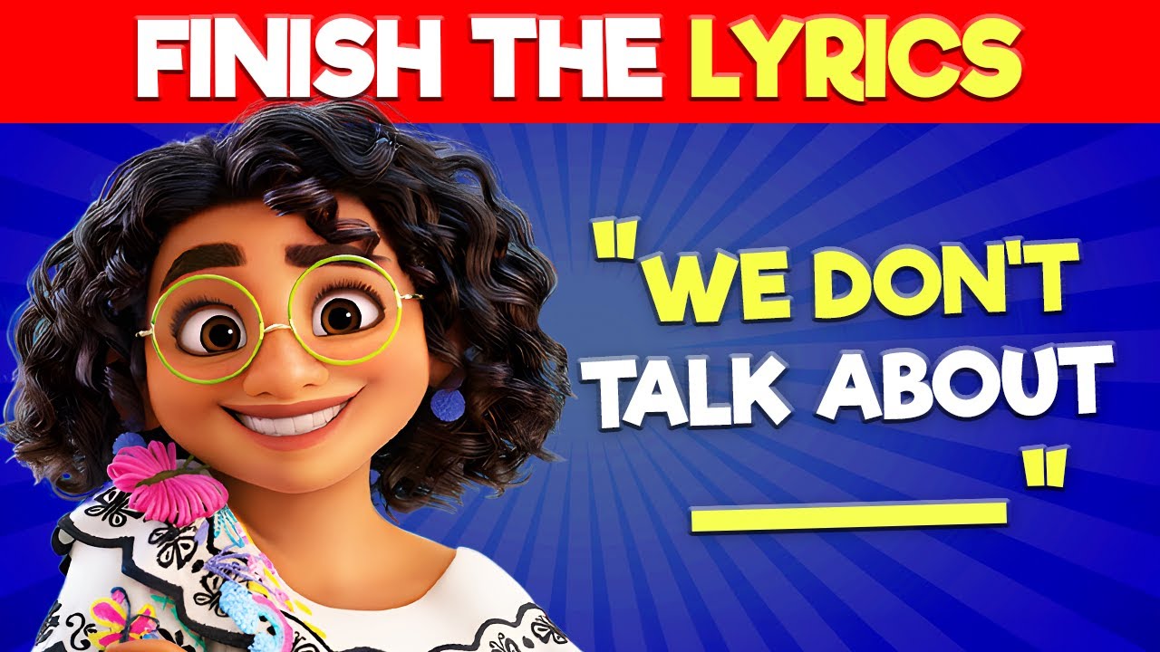 Finish the Lyrics Disney 🎶 Encanto 🕯️ Moana 2 🌺 Frozen ❄️ and more!
