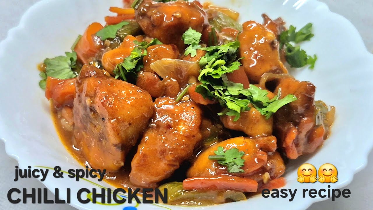 Better Than Restaurant! 🌶️ The Ultimate Juicy Chilli Chicken Recipe