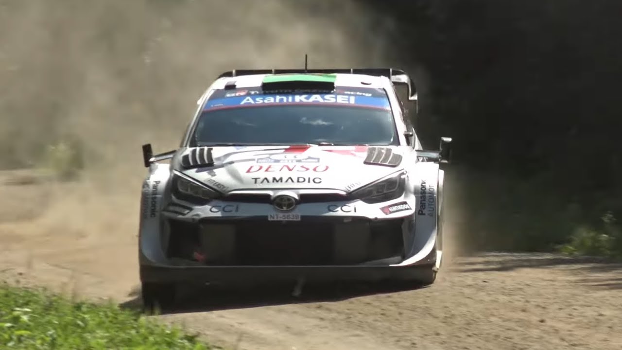 WRC Rally Finland 2025 Action&Solberg Mistake