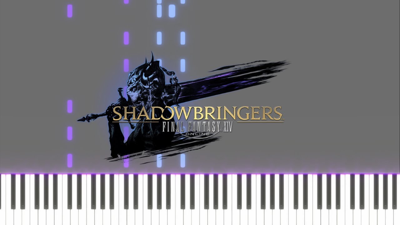 Insatiable - Final Fantasy XIV: Shadowbringers Boss Theme (Piano Visualizer)