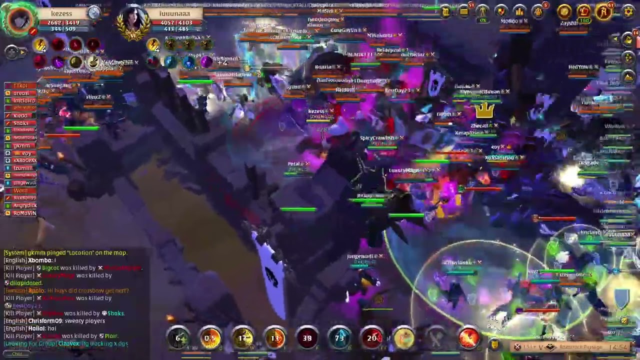 14 UTC castle Zhe vs GE alll rise